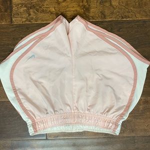 pink nike shorts